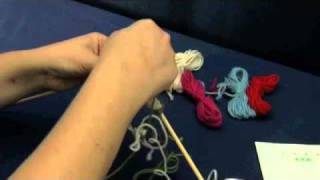 Intro to Intarsia Knitting  Part 1 [upl. by Eedrahs]