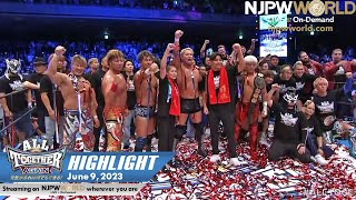 ALL TOGETHER AGAIN HIGHLIGHT｜njpw ajpw and noahghc 6923 [upl. by Amol]