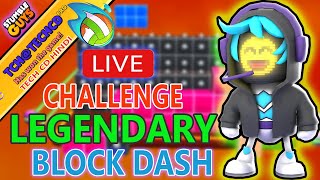 Stumble Guys Live Play Legendary Block Dash stumbleguys stumbleguyslive Go20k techcdhindi [upl. by Yrneh851]