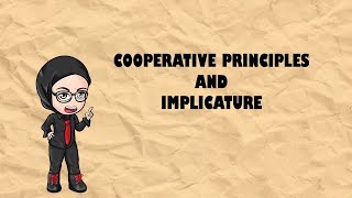 Linguistics for Dumb Me  Pragmatics Cooperative Principles and Implicature [upl. by Varion592]