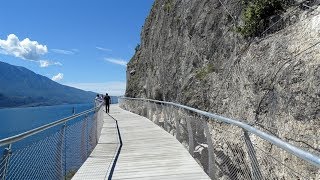 Limone del Garda  La pista ciclabile con panorami mozzafiato  by Claudio Gobbetti [upl. by Wittie]