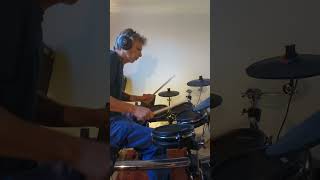 Edrums practice Heavy metal on an Alesis Command Mesh kit with EZdrummer [upl. by Melly]