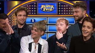 Twilight VS Harry Potter Celebrity Family Feud [upl. by Aettam]