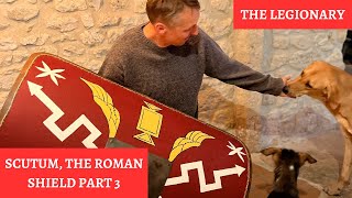 Scutum the Roman Shield Part 3 scutum roman romansoldier romanartifacts shield spqr rome [upl. by Ojybbob572]