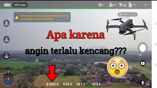 TES TERBANG JAUH DRONE SJRC F11S 4K PRO  SAMPAI 2 KM [upl. by Feinleib329]