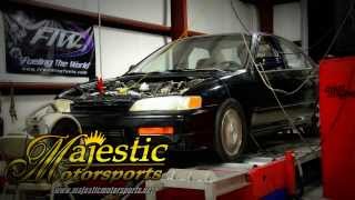 1995 Honda Accord F22H22 FrankensteinG22 Turbo Dyno [upl. by Fernandez]