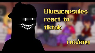 Blueycapsules react to tiktok  FnaFBlueycapsules  ruseng  11 [upl. by Haughay]