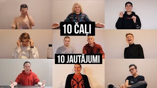 10 ČAĻI 10 JAUTĀJUMI PAR ATTIECĪBĀM UN MEITENĒM l EVELĪNA PĀRKERE [upl. by Coulson]