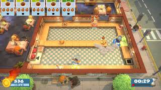 Overcooked All You Can Eat Story 111Single PlayerFour StarsInstant Timer Countdown [upl. by Cavan]