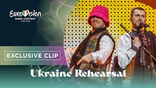 Kalush Orchestra  Stefania  Exclusive Rehearsal Clip  Ukraine 🇺🇦  Eurovision 2022 [upl. by Nooj]