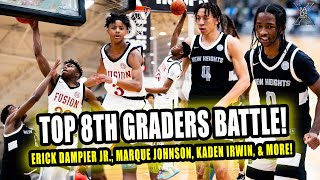 Top 8th Grade Hooper BATTLE 🍿 Erick Dampier Jr vs Marque Johnson amp more [upl. by Nugent]