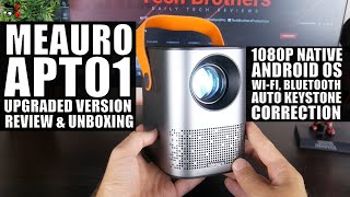 Meauro APT01 REVIEW Mini Android WiFi Projector Only 127 [upl. by Sivatnod]