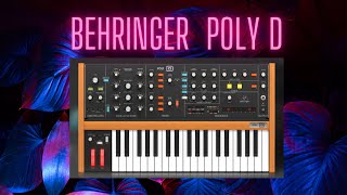 Behringer Poly D sound demo [upl. by Esinert]