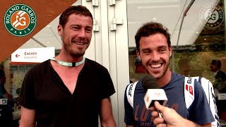 Marco Cecchinato meets Marat Safin  Inside RG I RolandGarros 2018 [upl. by Cordalia410]