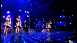 GLEE  Dont Stop Believin  Live on The X Factor [upl. by Naugan663]