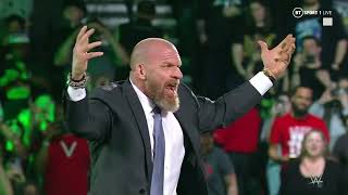 Triple H Entrance on SmackDown WWE SmackDown April 7 2023 [upl. by Rehpotsirk]