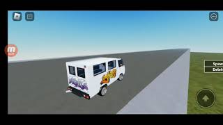 Mitsubishi L300 FB Modified Roblox [upl. by Aleahcim561]