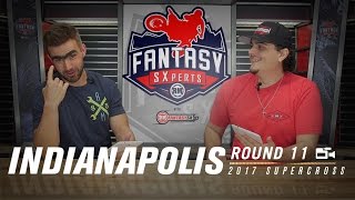 RMFantasy SXperts Round 11  2017 Supercross Indianapolis [upl. by Anelet]