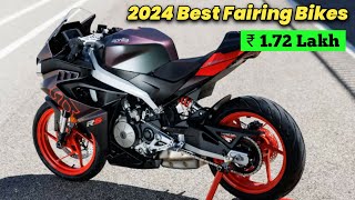 Top 7 Best Fairing Bikes in India 2024  From Rs 172 Lakh  Best Looking Sport Bikes in India [upl. by Dempster]