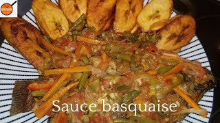 Sauce basquaise poisson tilapia [upl. by Ashil]