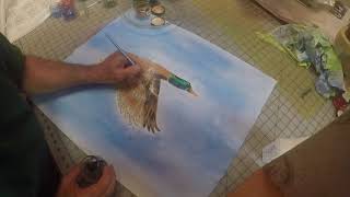 Painting On Fabric With Inktense Blocks  Part 2 of 2 [upl. by Voltz]