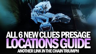 All 6 New Clues in Presage Locations Guide  Another Link In The Chain Triumph Destiny 2 [upl. by Orazio]