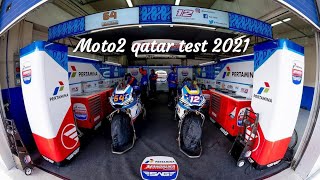 Qatar Test 2021  Pertamina Mandalika SAG team pure sound [upl. by Della]