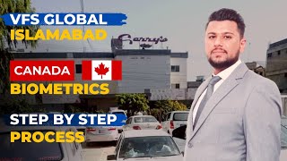 Canada Biometrics Process in Pakistan  Canada Embassy Islamabad  VFS Global Islamabad [upl. by Oirtemed]