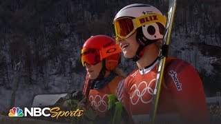 2018 Winter Olympics Micd up Listen to Mikaela Shiffrins gold medal run  NBC Sports [upl. by Acimehs]