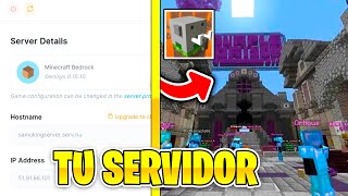 COMO CREAR TU SERVIDOR EN CRAFTSMAN ACTUALIZADO PARA JUGAR CON TUS AMIGOS [upl. by Adirehs605]