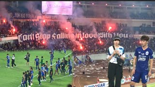 Momen Anthem BERSINAR Setelah Laga Imbang PSIS Menjamu Selangor FC di Jatidiri [upl. by Fabiolas]