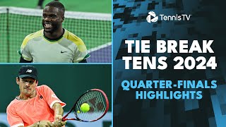 Tsitsidosa RuneWozniacki FritzSabalenka amp More 😁  Tie Break Tens 2024 QuarterFinal Highlights [upl. by Srednas]