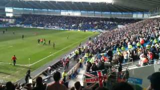 cardiff vs swansea 0910 swansea fans [upl. by Akital]