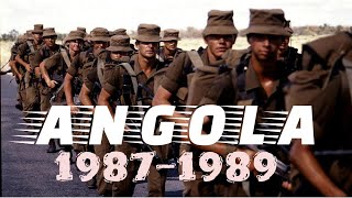 Manobras militar das FAPLA  Batalha de Cuíto Cuanavale na Guerra Civil Angolana ocorrido em 198788 [upl. by Eonak25]