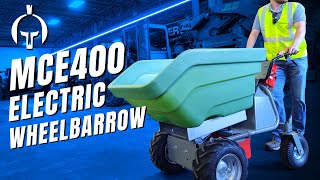 MCE400  100 Battery Powered Wheelbarrow [upl. by Hobart]