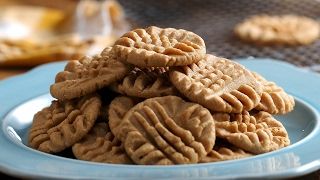 3Ingredient Peanut Butter Cookies [upl. by Shina171]