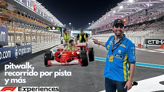 CENÉ CON UN PILOTO DE F1  Experiencia VIP en GP de Abu Dhabi  F1 experiences [upl. by Thomasine]