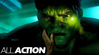 The First Hulk Out Transformation Scene  Hulk 2003  All Action [upl. by Ludwig63]