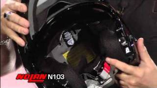 Nolan N103 Modular Helmet Overview at SoloMotoPartscom [upl. by Divan257]