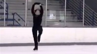 Forward Inside Twizzles  Ice Dancer Oleg [upl. by Ellehcir409]