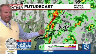 Technical Discussion Mugginess ends with a storm threat tomorrow [upl. by Kate]