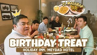 BIRTHDAY TREAT  HOLIDAY INN MEYDAN HOTEL RIYADH KSA  Nhico Mhogs Vlog [upl. by Eened204]