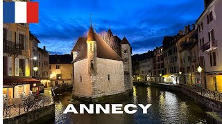 Annecy  France Walking tour 4K [upl. by Odel207]