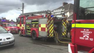 Dublin Fire Brigade attended a fire at a house in Goatstown Dublin 14  Unravel Travel TV [upl. by Aronid207]