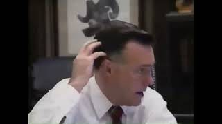 Dr Ronald Jones Demonstrating JFK Head Wound on KRONs JFK An Unsolved Mystery 1988 [upl. by Euseibbob]