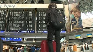 PilotenStreik  Chaos am Flughafen ausgeblieben [upl. by Grange]