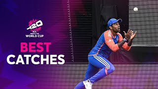 Unbelievable athleticism  The Best Catches of T20WC 2024 [upl. by Aciraa]