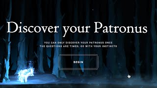 Discovering my PATRONUS  Pottermore NEW FEATURE [upl. by Humpage887]