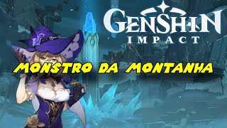 GENSHIN IMPACT MONSTRO DA MONTANHA  PASSO A PASSO [upl. by Amzaj]