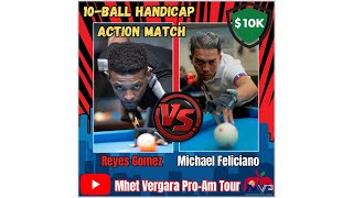 10k Action Match Michael Feliciano Vs Reyes Gomez 8910 Part 1 [upl. by Ymia]